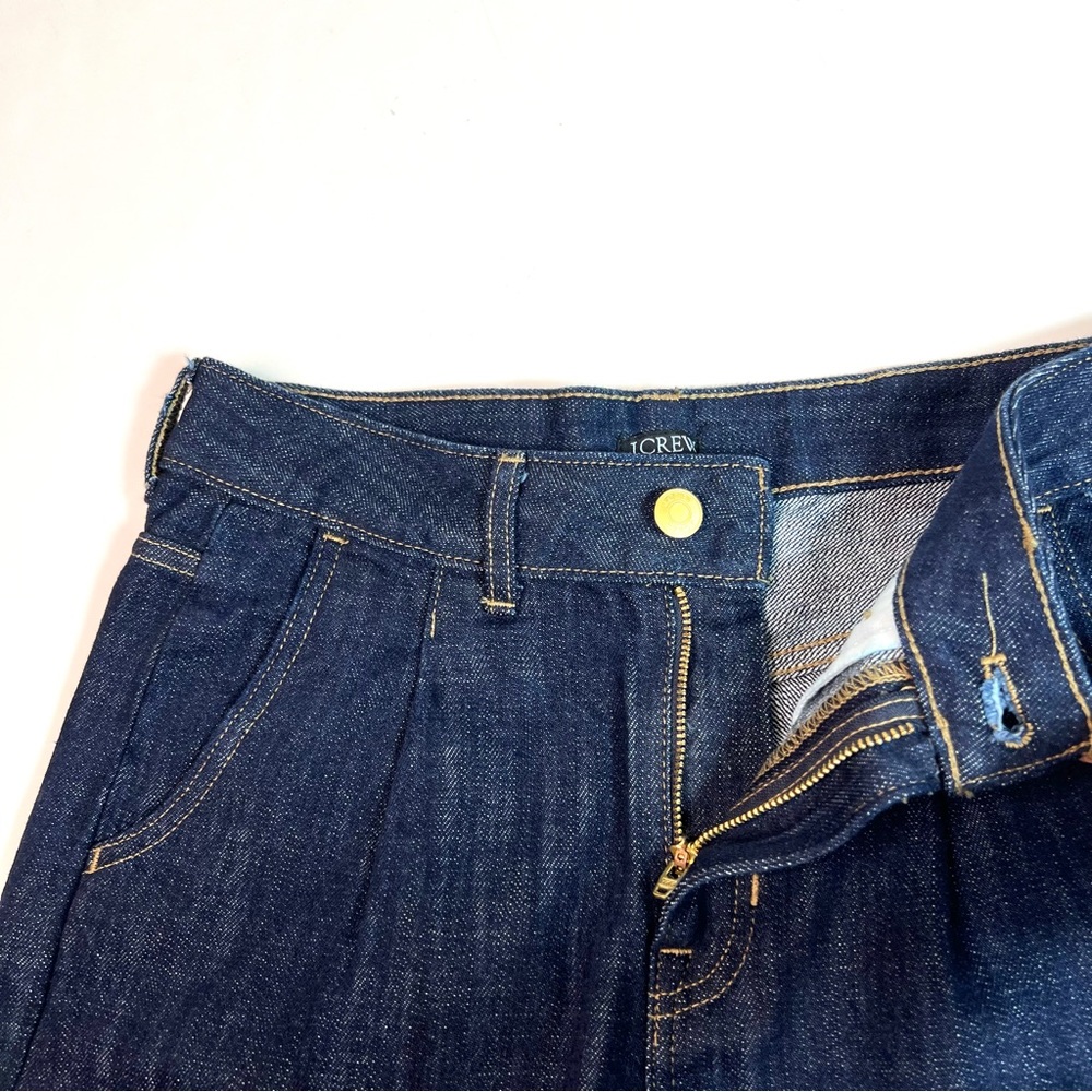 NWOT J. Crew Midlength Denim Shorts in Indigo Size 25 - Picture 6 of 11